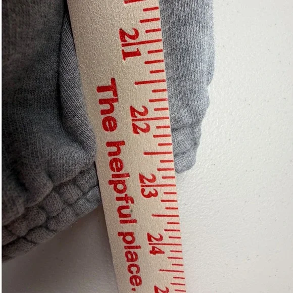 Free People Movement Heather Grey Relaxed Fleece Jogger Sweatpants Women Small - Picture 7 of 7